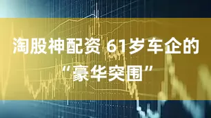淘股神配资 61岁车企的“豪华突围”